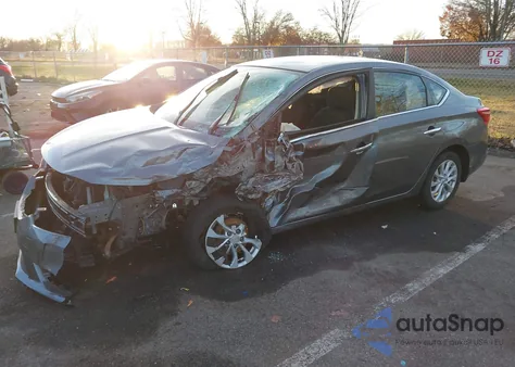 2019 Nissan Sentra Sv from USA, damaged, VIN 3N1AB7AP2KY438002